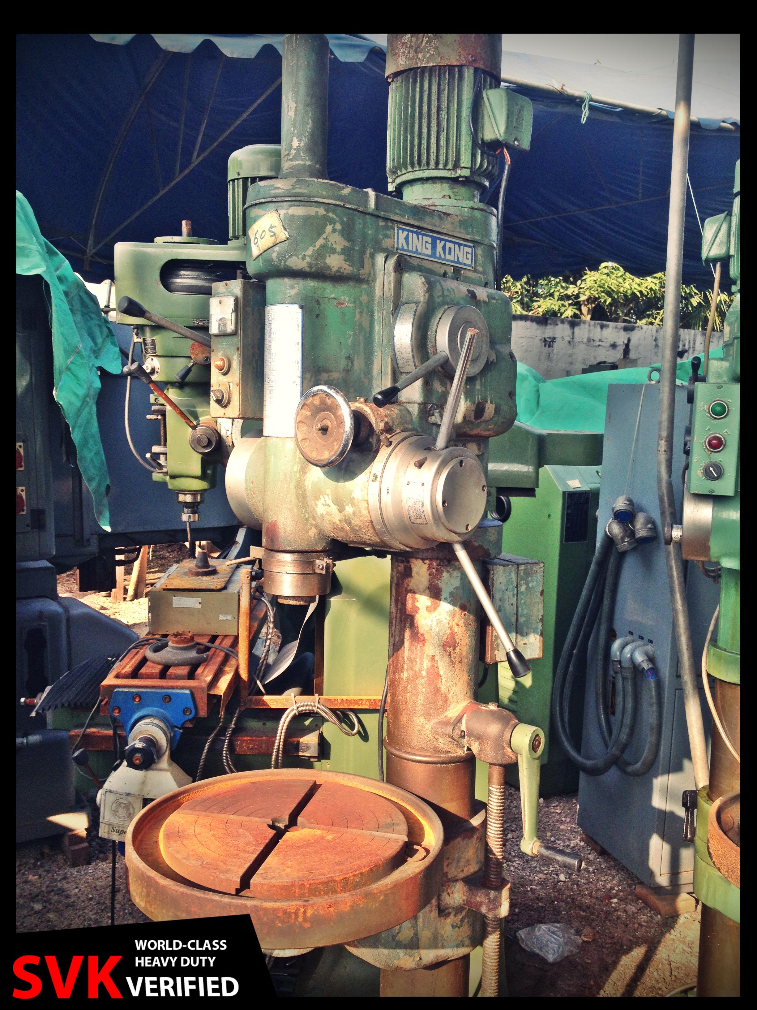 เครื่องเจาะตั้งพื้น KING KONG